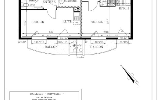 Studio n23 – Résidence Chavaniac