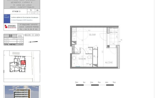 T1 Bis n33 – Résidence Campus II