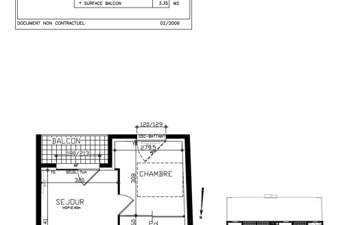 T2 n60 – Résidence Les Balcons de la Rotonde