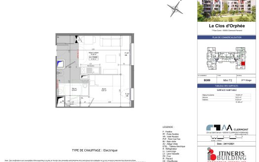 Mini T2 n309B Le Clos d’Orphée