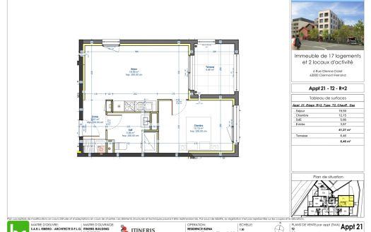 T2 n21 résidence Elena – Quartier Facs