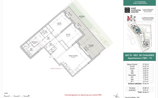 T3 neuf – Chamalières