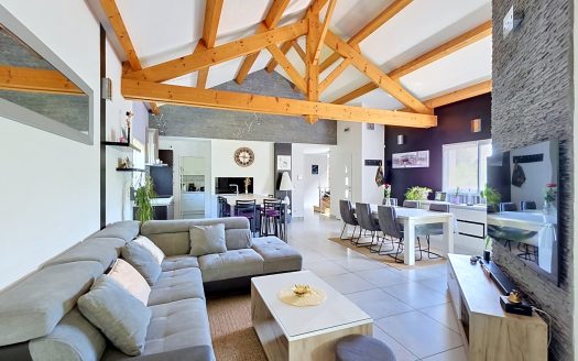 AYDAT – Villa d’architecte récente 233 m2 sur terrain de 1029 m2