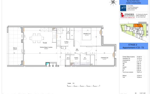 T3 n24 Résidence Villa Florale