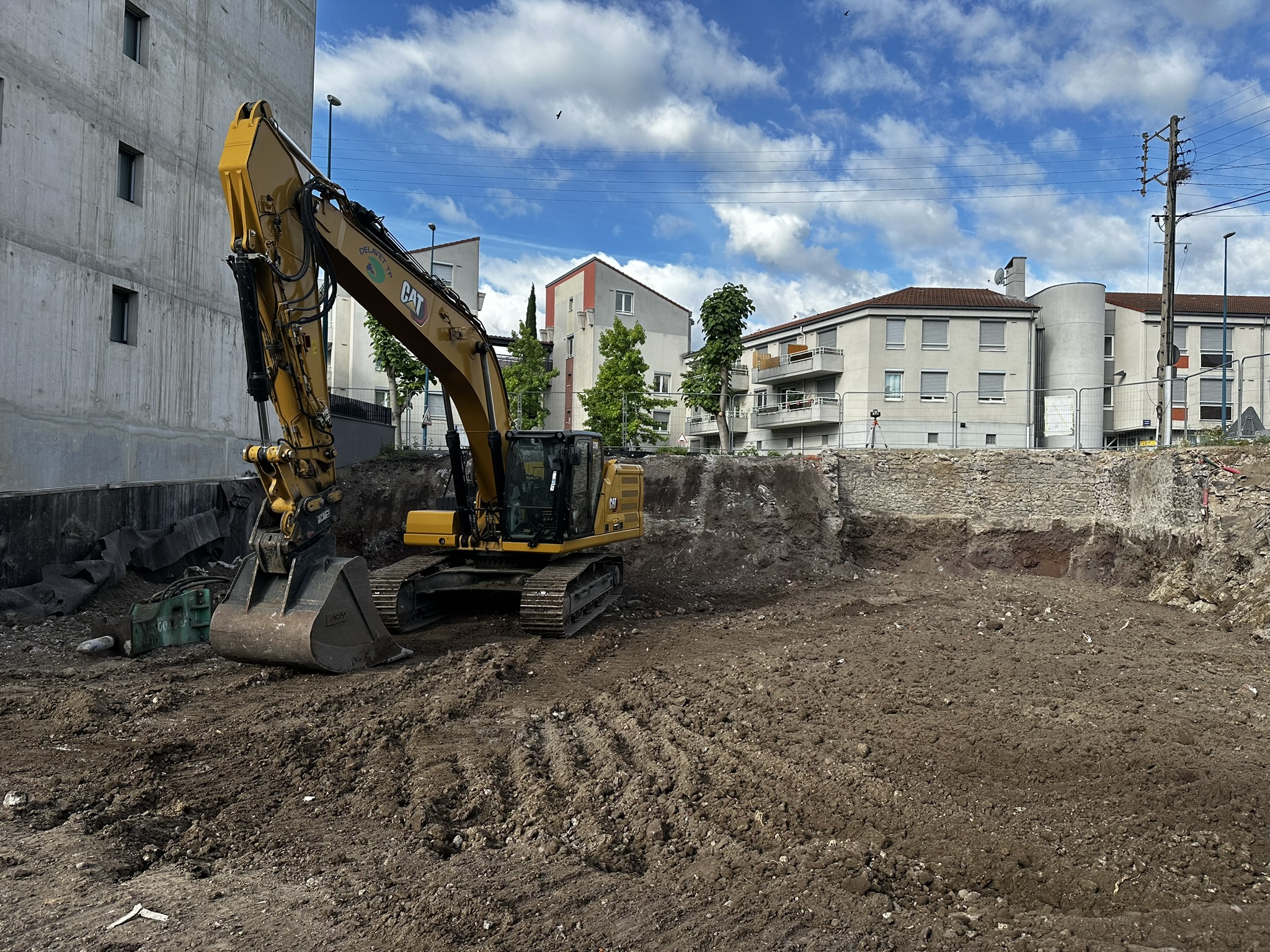Fin terrassement